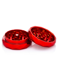 NV - Pyramid Grinder - 2-teilig D:63mm - Rot