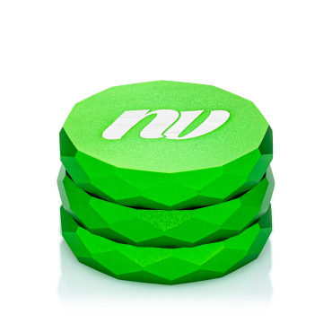 NV - Pyramid Grinder - 4-teilig D:63mm - Grün