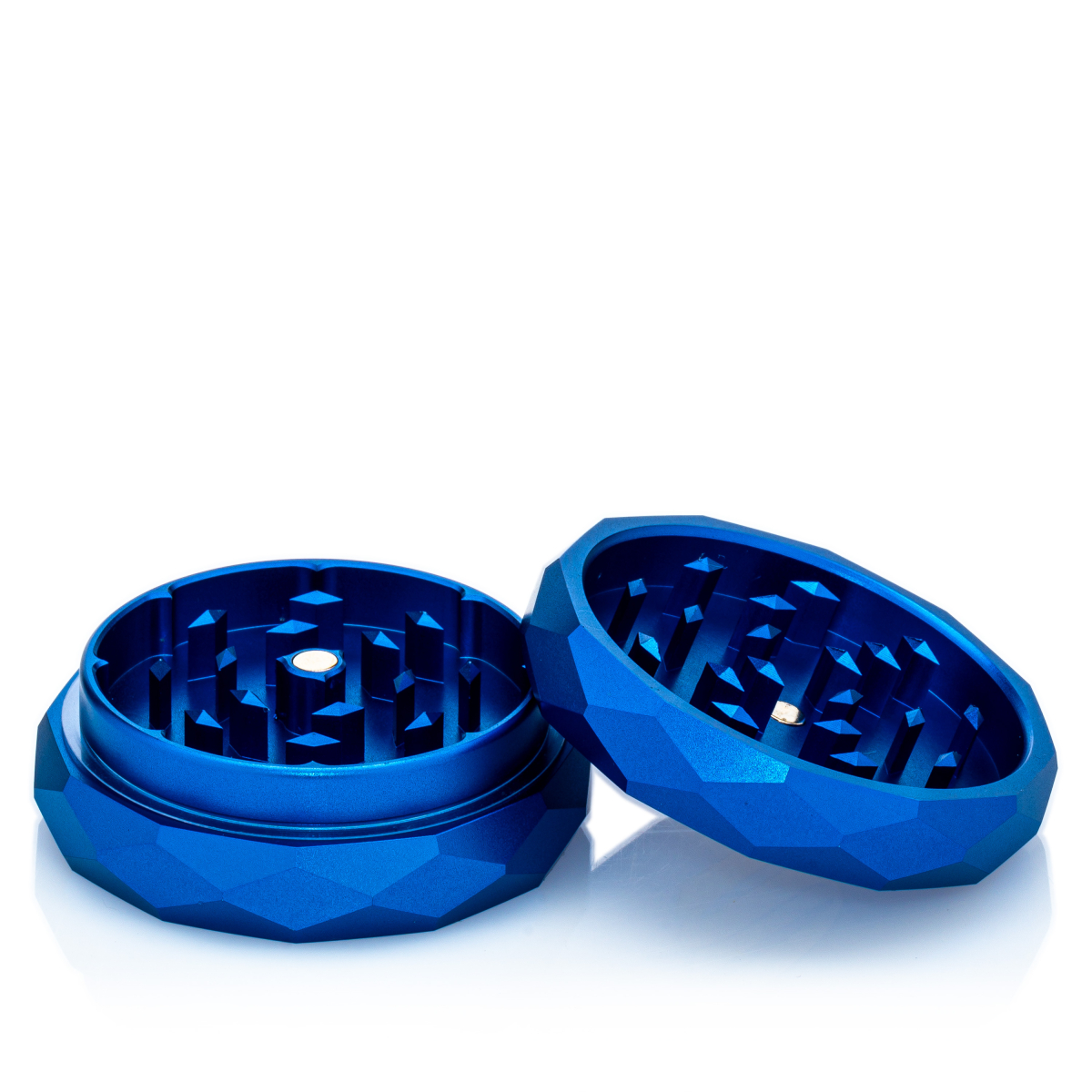 NV - Pyramid Grinder - 2-teilig D:63mm - Blau