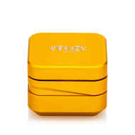 Steezy 4+1 Grinder - 63mm - Sunset Gold