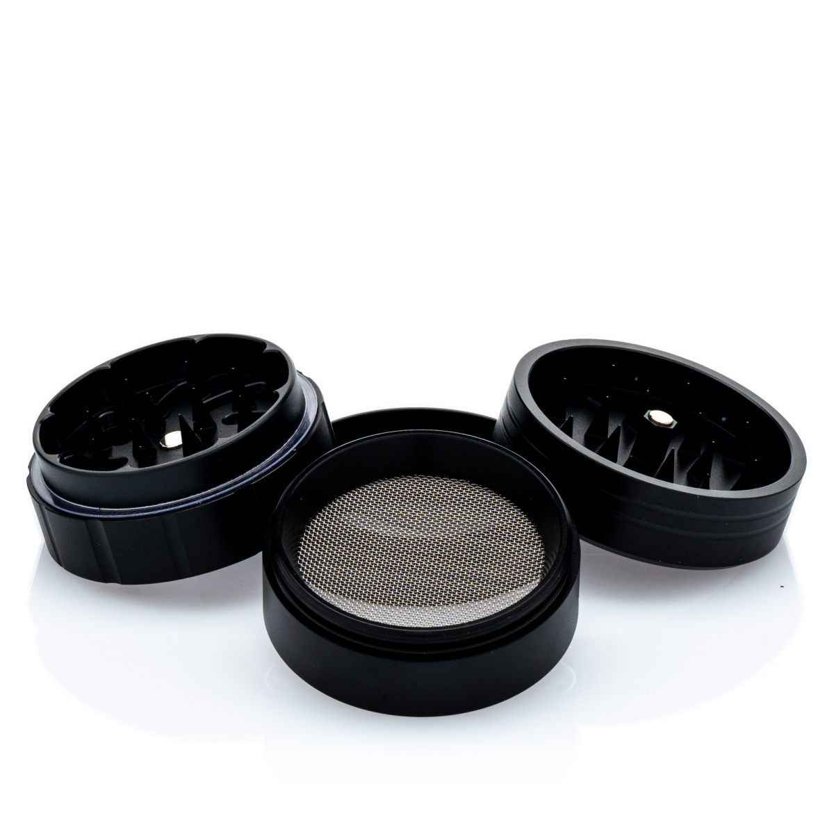 NV - Spike Grinder - 4-teilig D:50mm - Schwarz