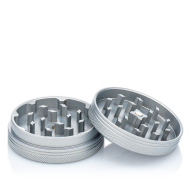 NV - Keramik Grinder - 2-teilig D:63mm rund - Silber