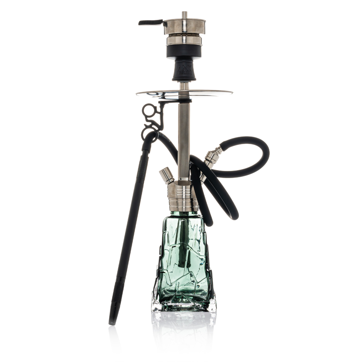 Amy Deluxe - Mini Crystalica SS18.02 - Schwarz / Edelstahl