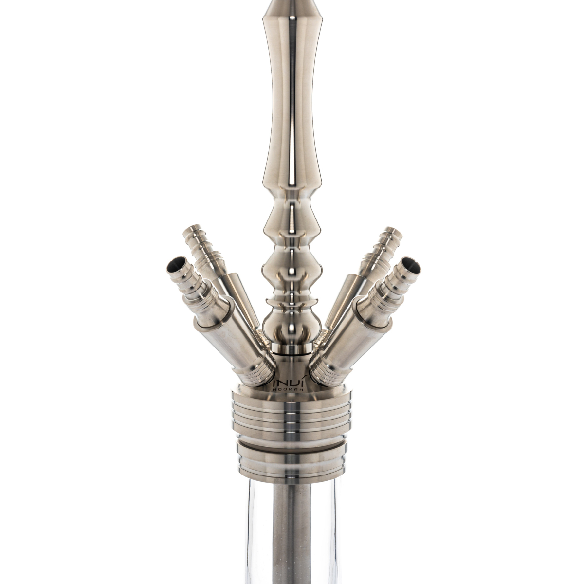 INVI - Tesseract Edelstahl Shisha - Edelstahl