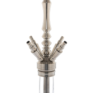 INVI - Tesseract Edelstahl Shisha - Edelstahl