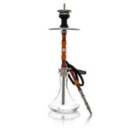 INVI - Recursion Handcut Edelstahl Shisha - Orange / Pink