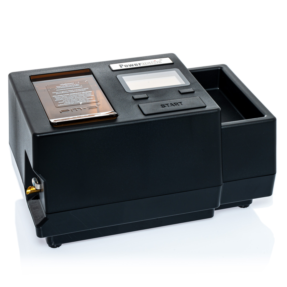 Powermatic 3+ Stopfmaschine - schwarz