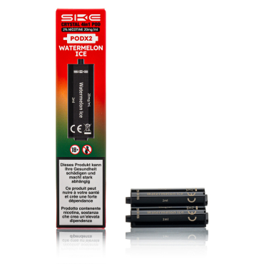 SKE Crystal - 4 in 1 Pod 2 Stück - Watermelon ICE 20mg