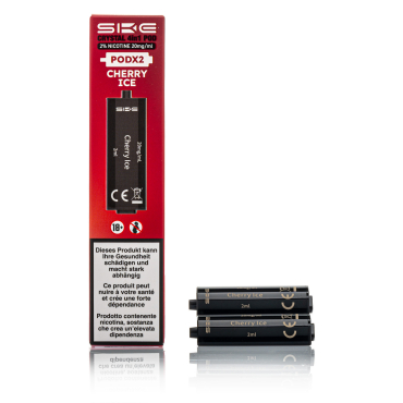 SKE Crystal - 4 in 1 Pod 2 Stück - Cherry ICE 20mg