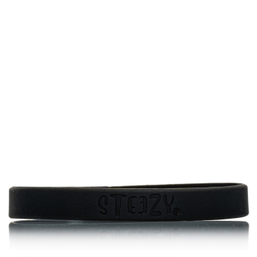 Steezy Silikon Klopfband Classic - 63mm - Black