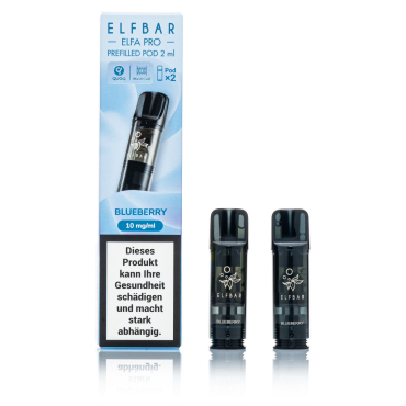 ELFBAR ELFA Pro - Blueberry - 2ml Pods / 10mg / 2 Stück
