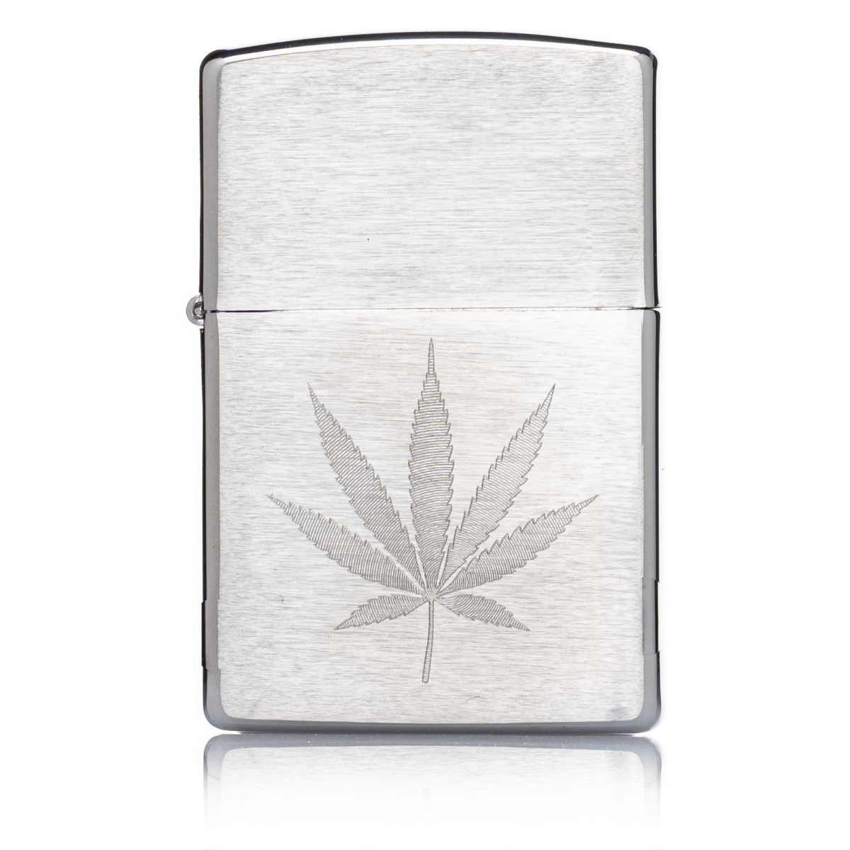 Zippo Leaf Design Engraved
