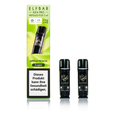 ELFBAR ELFA Pro - Apple Peach - 2ml Pods / ohne Nikotin / 2 Stück