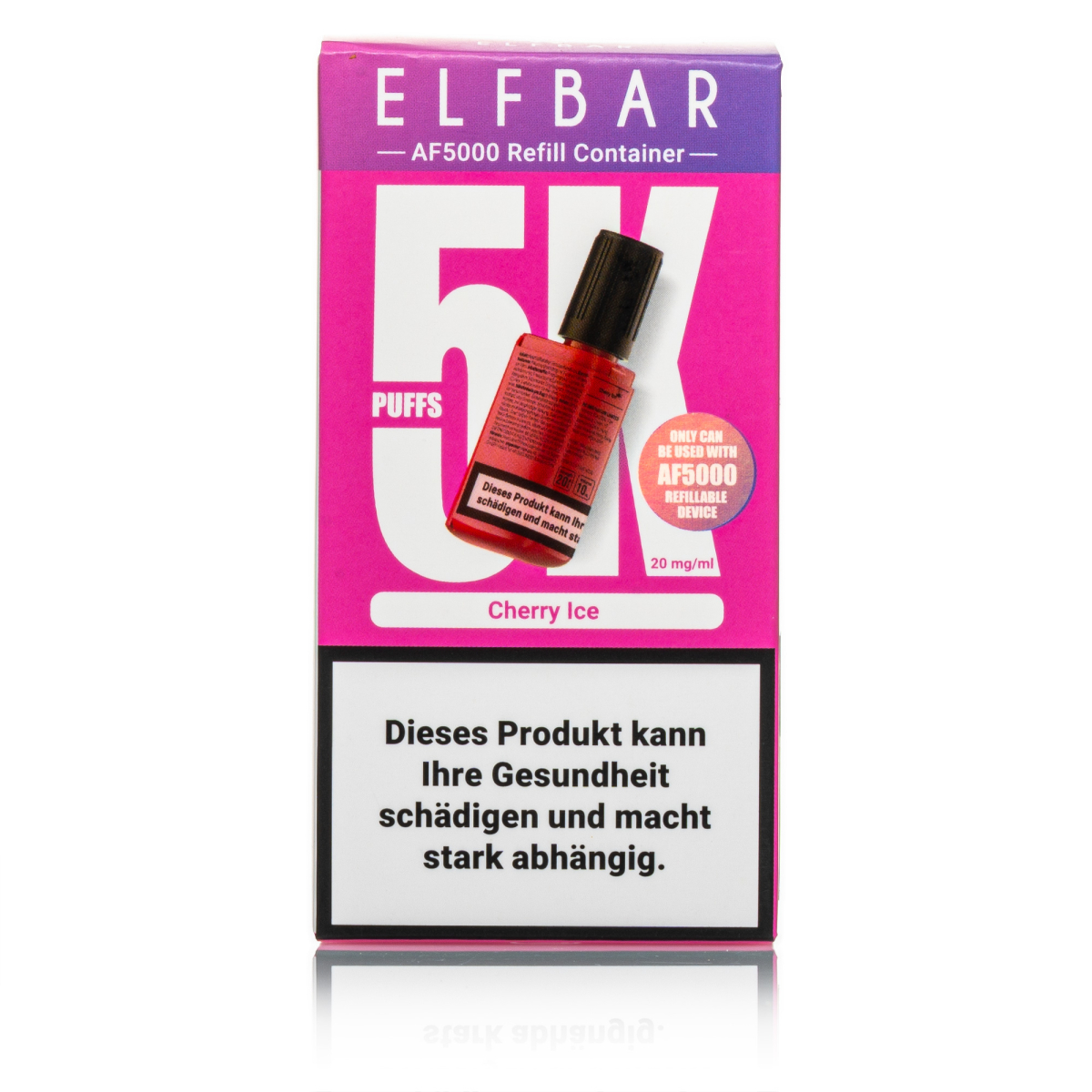 ELFBAR AF5000 Nachfüllbehälter - Cherry ICE