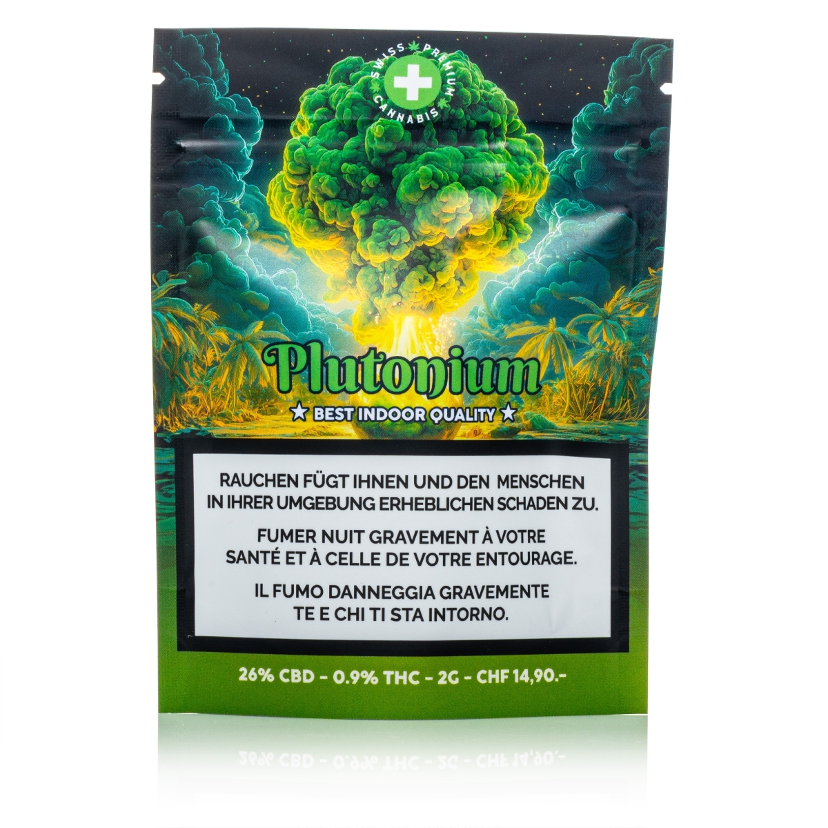 High Level Genetics - Plutonium 2.0g