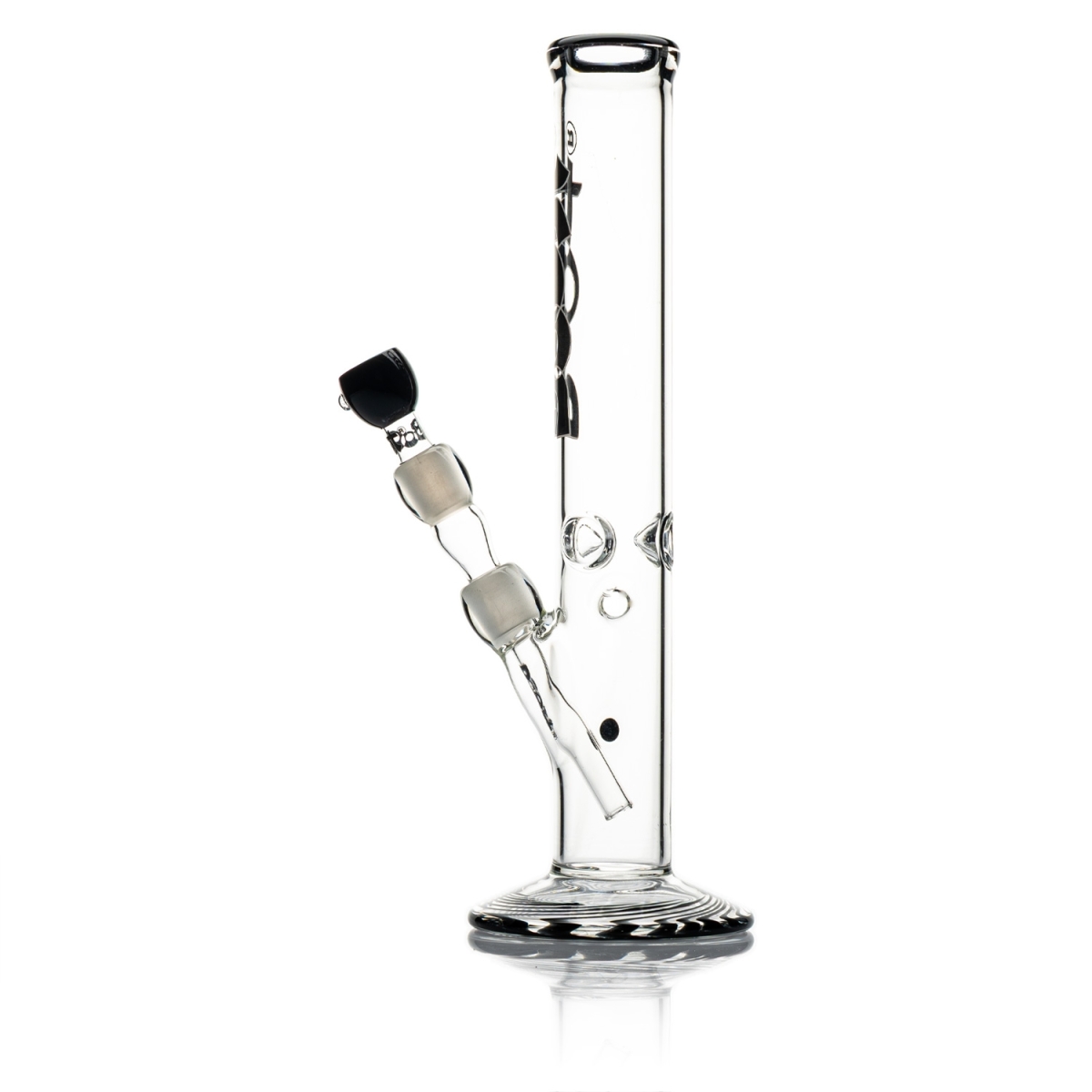 Boost - Cane Glass Bong Black