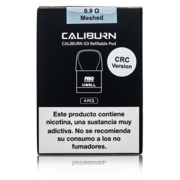 Uwell - Caliburn G3 Pod Top-Fill 0.9 Ohm 4 Stück