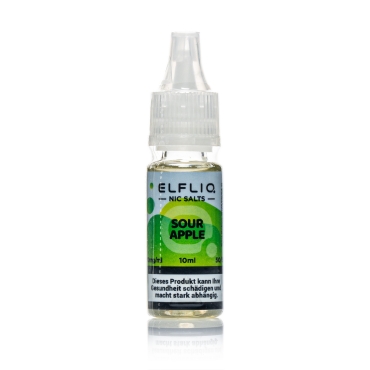 ELFBAR ELFLIQ - Sour Apple - 10mg / 10ml