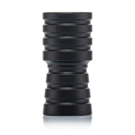 Amy Deluxe - Schlauchadapter - Schwarz matt