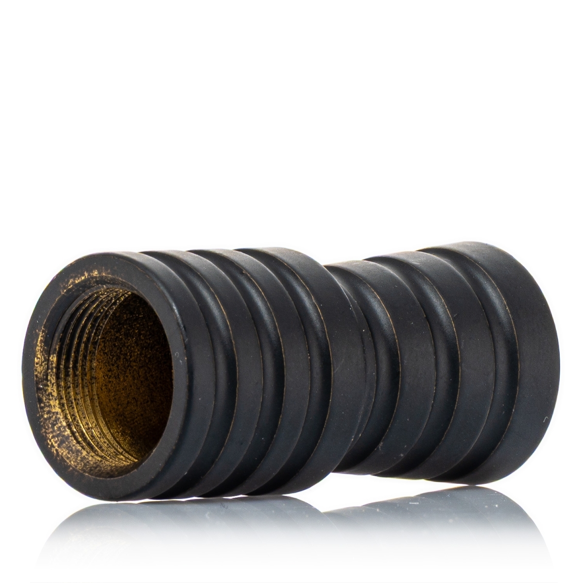 Amy Deluxe - Schlauchadapter - Schwarz matt