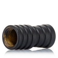 Amy Deluxe - Schlauchadapter - Schwarz matt