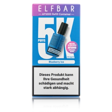 ELFBAR AF5000 Nachfüllbehälter - Blueberry ICE