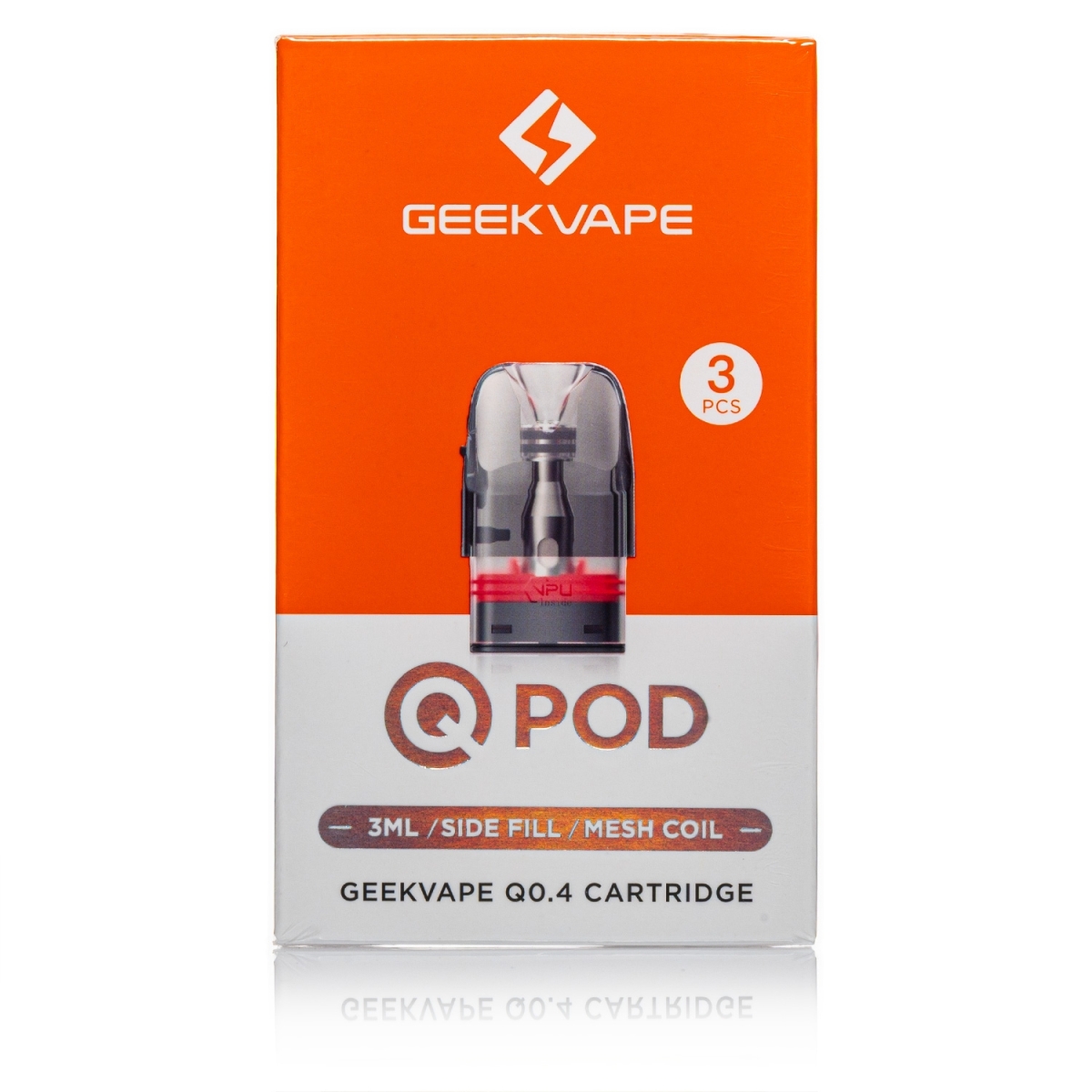 GeekVape - 3 x Q-Pod 3ml Side Fill - 0.4 Ohm