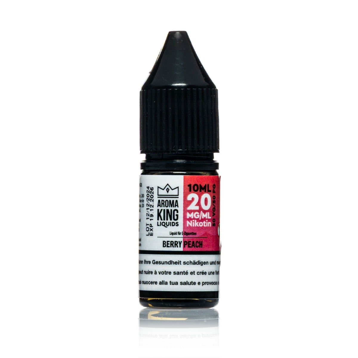 Aroma King Liquid - Berry Peach - 20mg / 10ml