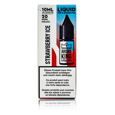 Aroma King Liquid - Strawberry ICE - 20mg / 10ml