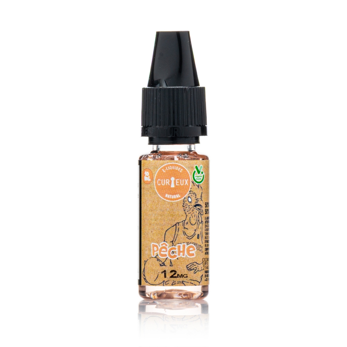 CURIEUX - Pfirsich (Edition natural) - 10ml / 12mg/ml