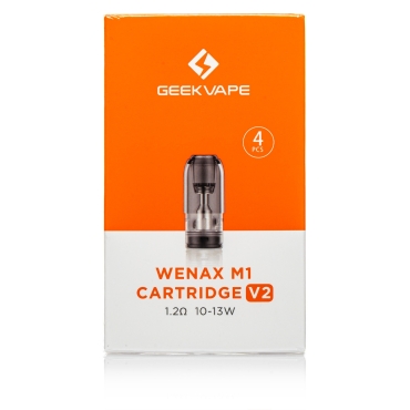 Geek Vape - 4 x Kartuschen Wenax M1 V2 - 1.2 Ohm