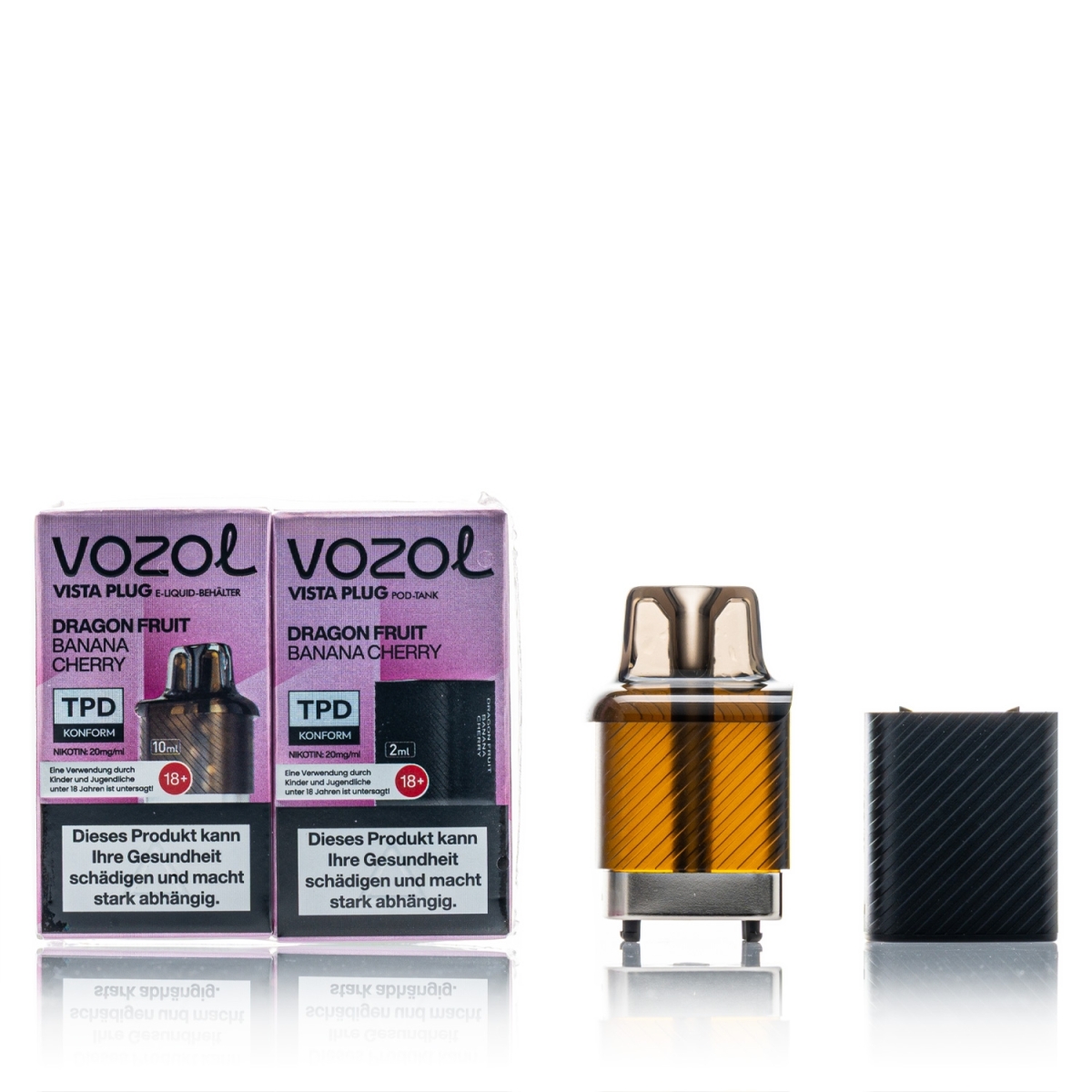 VOZOL VISTA PLUG Liquid Pod - Dragonfruit Banana Cherry - 20mg