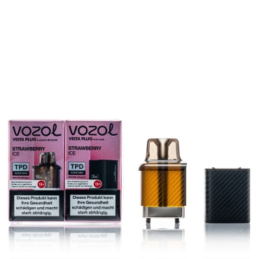 VOZOL VISTA PLUG Liquid Pod - Strawberry ICE - 20mg