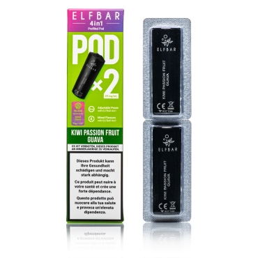 ELFBAR - 4in1 Pod - Kiwi Passionfruit Guava 20mg