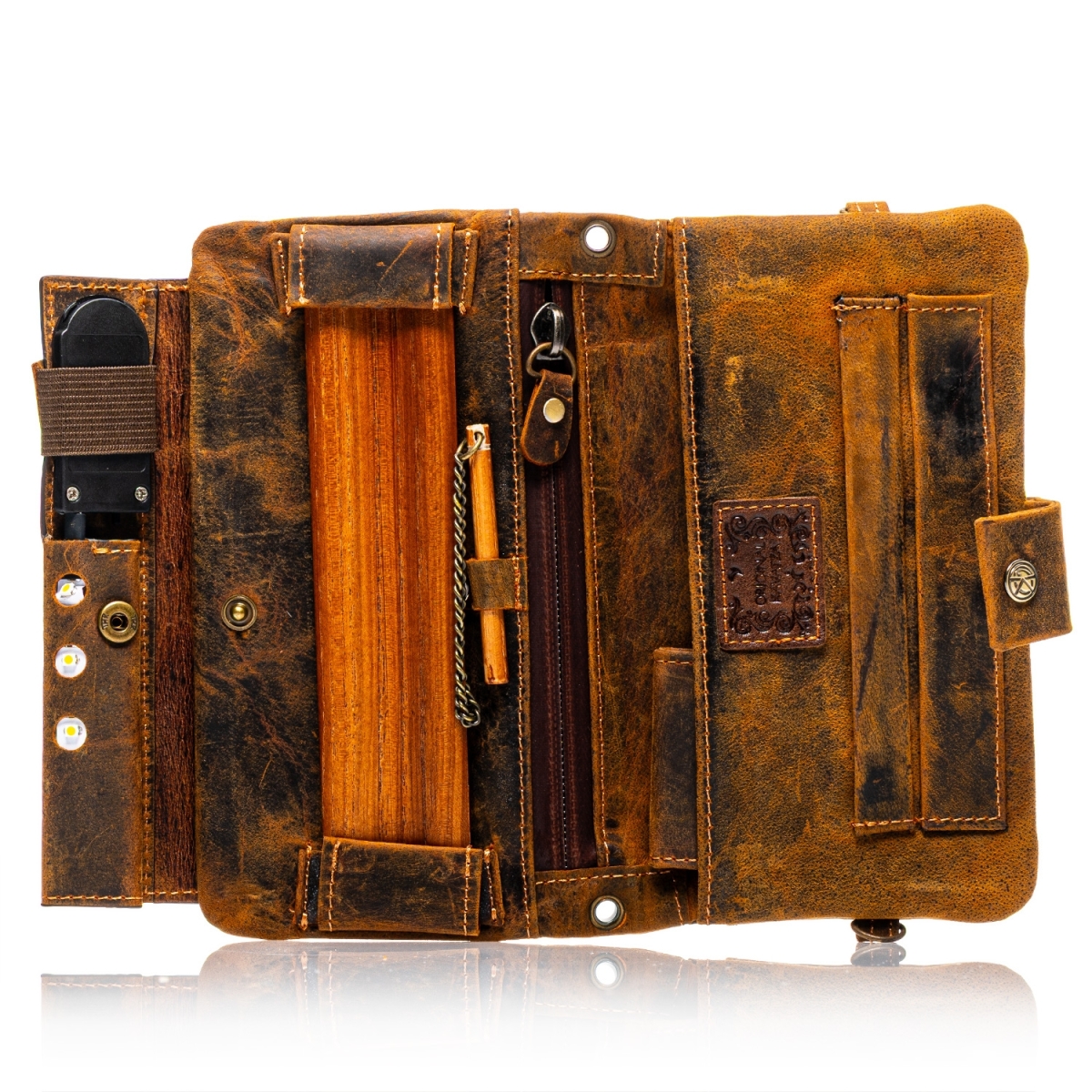 Kavatza - Joint Portemonnaie Buckaroo mit LED