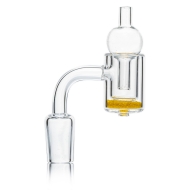 Glasbanger Set klarer Schliff mit Carb Cap 18.8mm