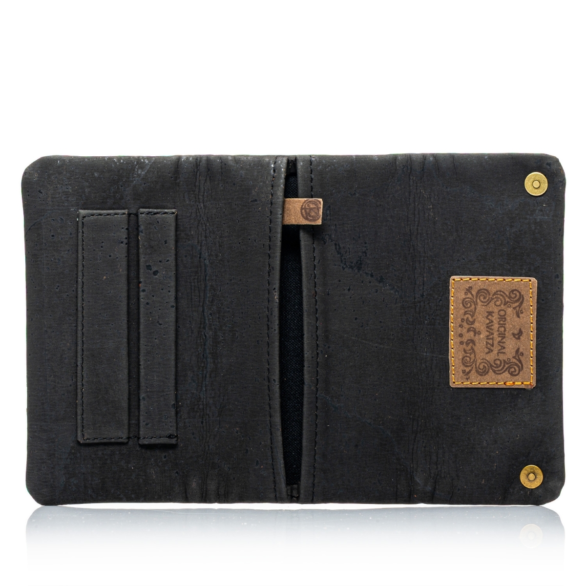 Kavatza - Tabak Tasche Cork Black Deluxe