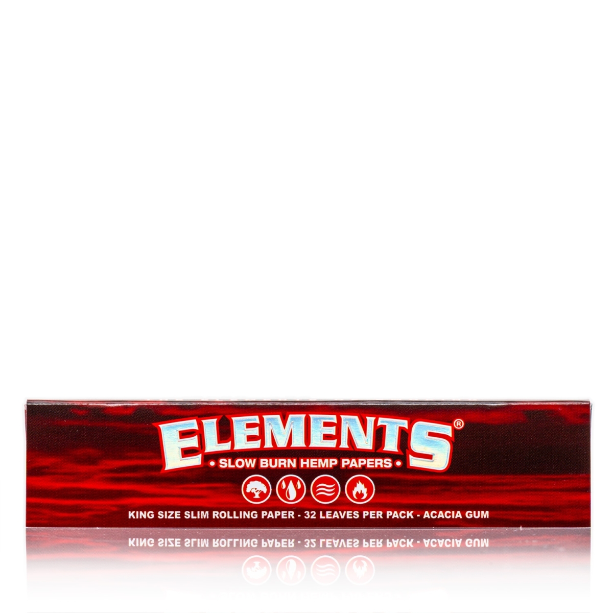 Elements King Size Slim Red single