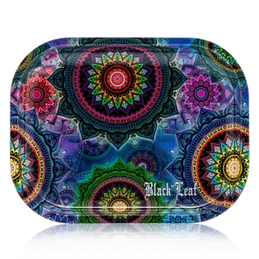 Black Leaf - MANDALA Mixing Tray - 18 x 14 cm