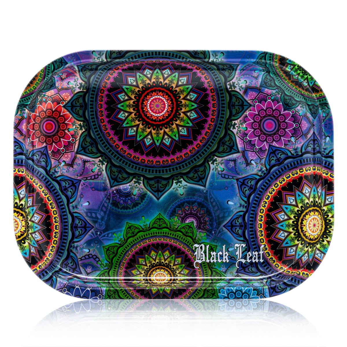 Black Leaf - MANDALA Mixing Tray - 18 x 14 cm