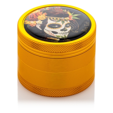 Black Leaf - Mexican Skull Grinder 4-tlg. bronze