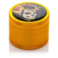 Black Leaf - Mexican Skull Grinder 4-tlg. bronze