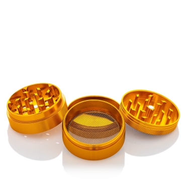 Black Leaf - Mexican Skull Grinder 4-tlg. bronze