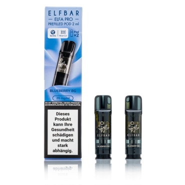 ELFBAR ELFA Pro - Blueberry BG - 2ml Pods / 20mg / 2 Stück