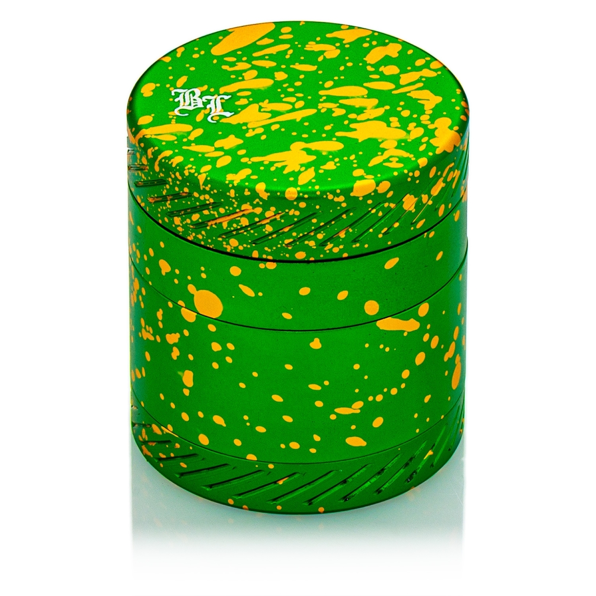 Black Leaf Alu Grinder CROWN 4-tlg. - Grün