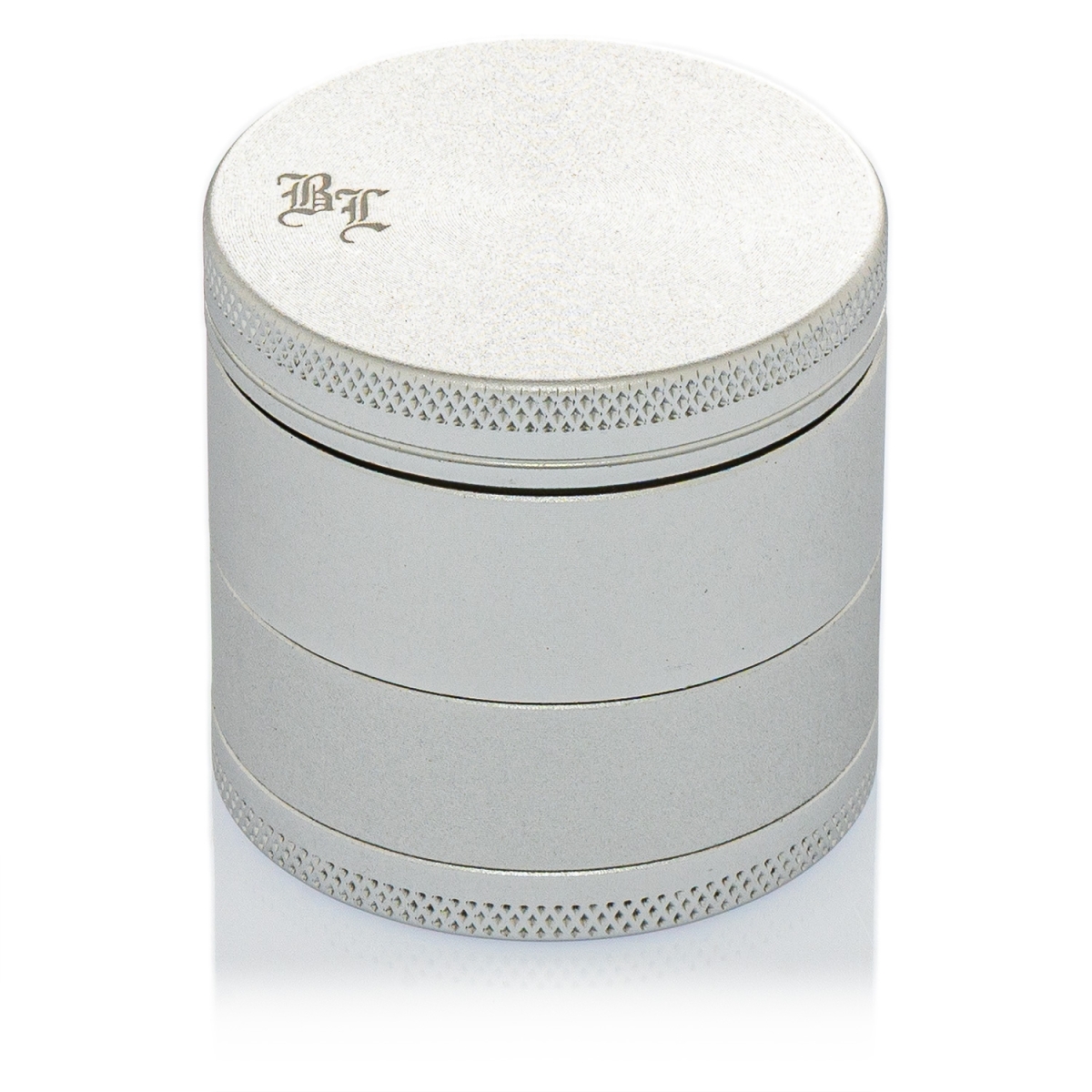 Black Leaf - Masher Aluminium Grinder 4-tlg. - Silber