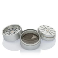 Black Leaf - Masher Aluminium Grinder 4-tlg. - Silber