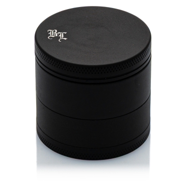 Black Leaf - Masher Aluminium Grinder 4-tlg. - Schwarz