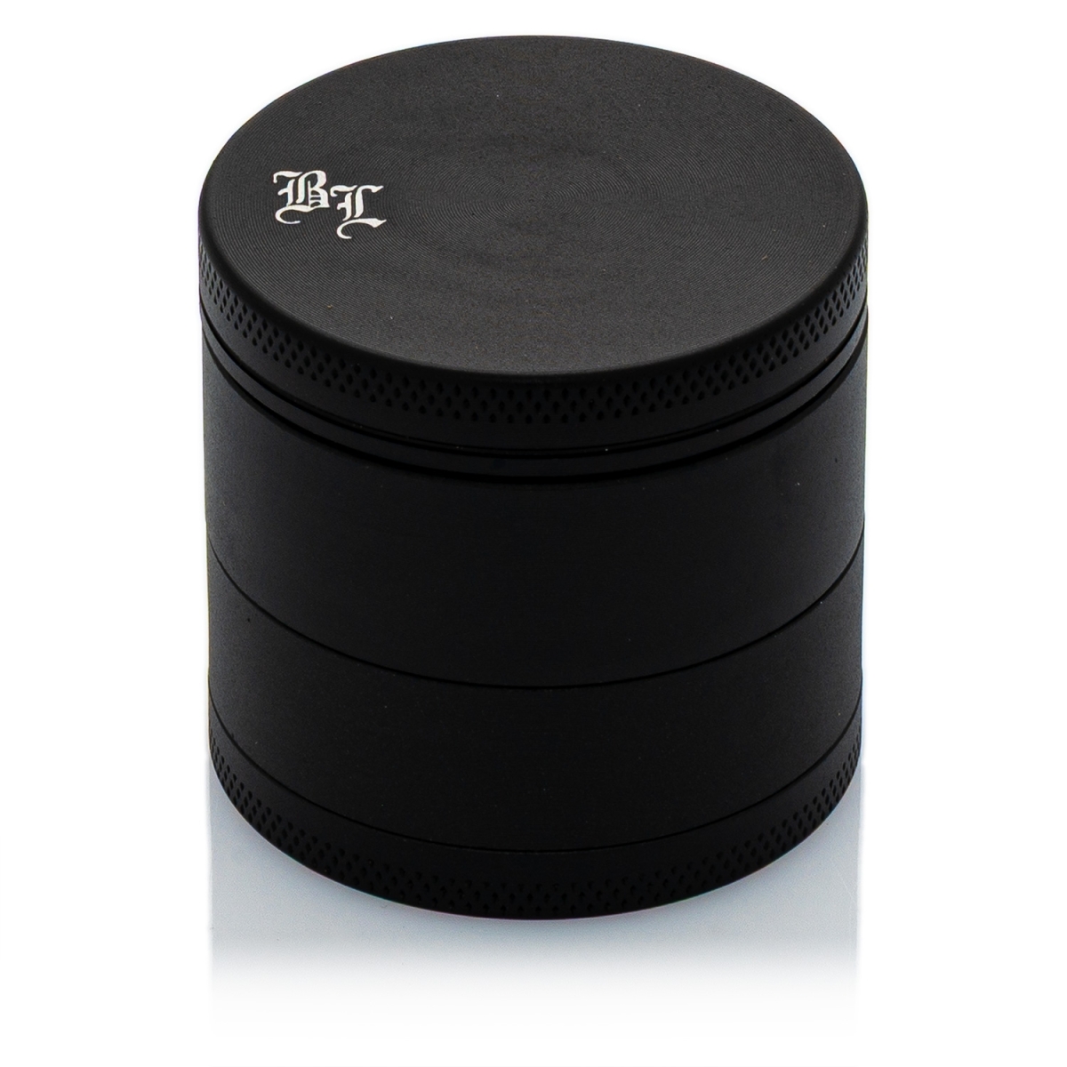 Black Leaf - Masher Aluminium Grinder 4-tlg. - Schwarz