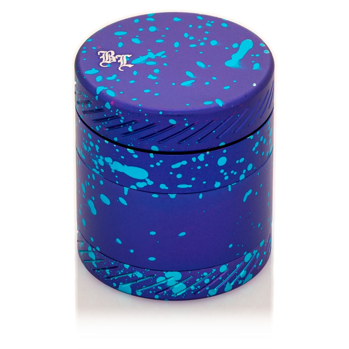 Black Leaf Alu Grinder CROWN 4-tlg. - Violett